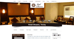 Desktop Screenshot of hotelshaans.com